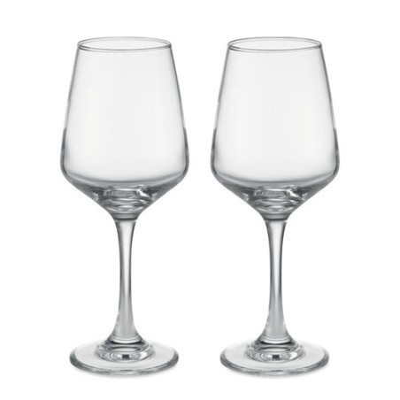 Ensemble de 2 verres à vin personnalisés CHEERS Matières : verre Couleurs : transparent