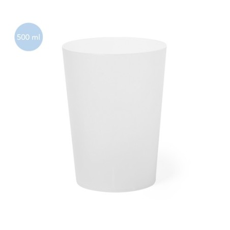 Gobelet éco-réutilisable personnalisable 500 ml Nirmal Matières : polypropylène (PP)