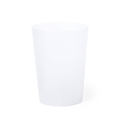 Gobelet éco-réutilisable personnalisable 500 ml Nirmal Matières : polypropylène (PP) personnalisable avec votre logo
