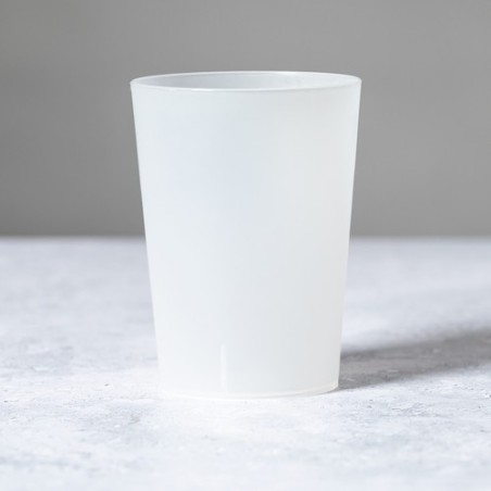 Gobelet éco-réutilisable personnalisable 500 ml Nirmal Matières : polypropylène (PP) cadeau entreprise pas cher