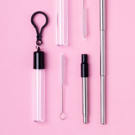 Paille Timex en Acier Inoxydable Écologique