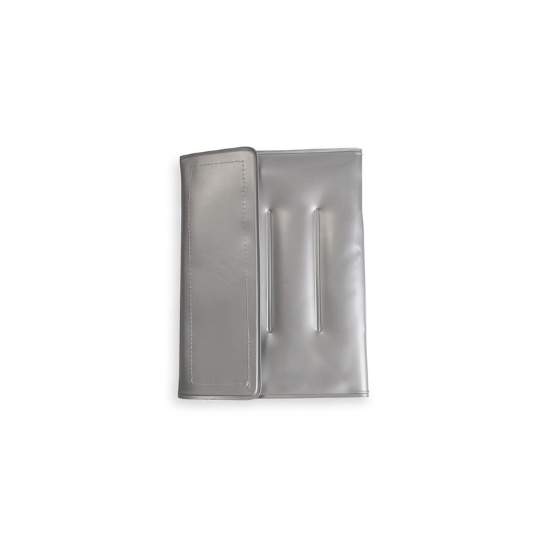 Refroidisseur de bouteilles personnalisé  Nuisant - Cadeau promotionnel Matières : PVC Couleurs : gris objet promo petit budget