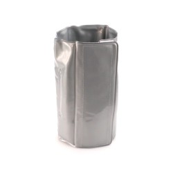 Refroidisseur de bouteilles personnalisé  Nuisant - Cadeau promotionnel Matières : PVC Couleurs : gris accessoire événementiel u