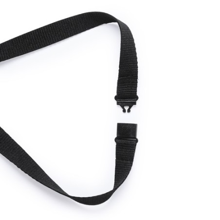 Lanyard Personnalisé Éco-responsable Idéal pour Événements et Séminaires Lemer Matières : polyester Couleurs : blanc objet promo