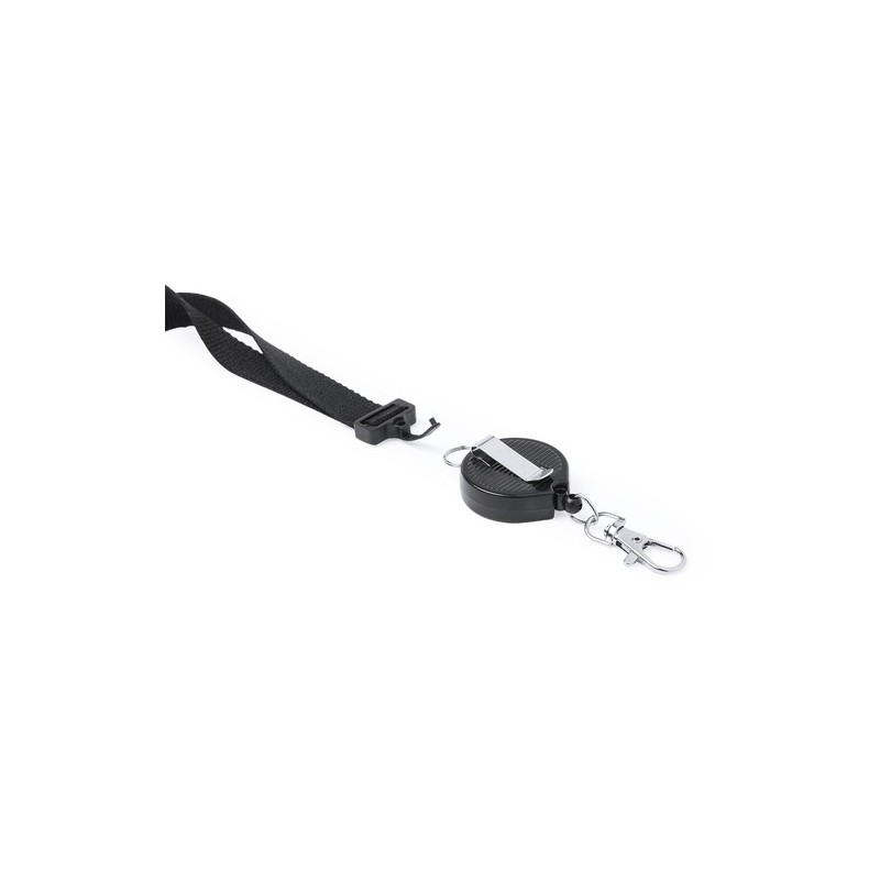 Lanyard Personnalisé Éco-responsable Idéal pour Événements et Séminaires Lemer Matières : polyester Couleurs : blanc cadeau coll