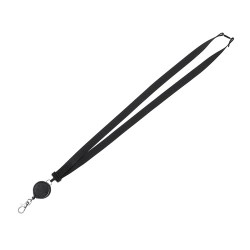 Lanyard Personnalisé Éco-responsable Idéal pour Événements et Séminaires Lemer Matières : polyester Couleurs : blanc goodies per