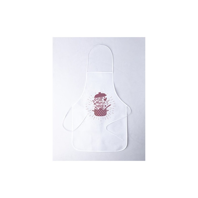 Tablier Personnalisé d'Entreprise Sublimation Salmux Matières : polypropylène (PP) Couleurs : blanc personnalisable avec votre l