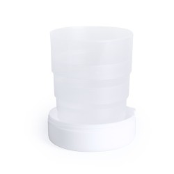 Verre Pliable Incassable et Pratique Personnalisé pas Cher - Berty Matières : polypropylène (PP) Couleurs : blanc cadeau entrepr