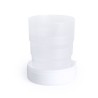 Verre Pliable Incassable et Pratique Personnalisé pas Cher - Berty Matières : polypropylène (PP) Couleurs : blanc cadeau entrepr