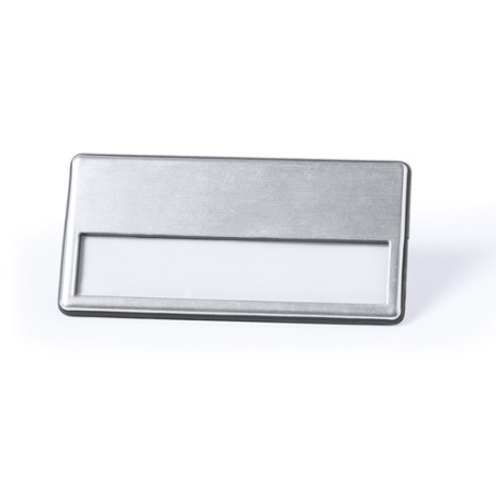 Badge Publicitaire Sur Mesure - Upsin Couleurs : argenté cadeau entreprise pas cher