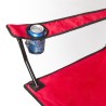 Chaise pliable de jardin personnalisée pas cher - Bonsix Matières : polyester Couleurs : bleu objet promo petit budget
