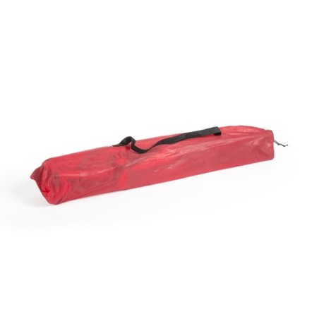 Chaise pliable de jardin personnalisée pas cher - Bonsix Matières : polyester Couleurs : rouge goodies publicitaire durable