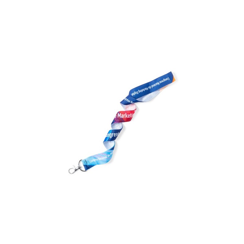 Lanyard Personnalisé à Sublimation Éco-responsable - Nopak Matières : polyester impression haute définition