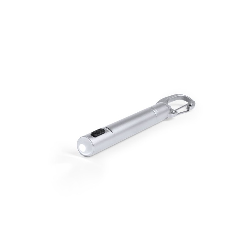 Stylo Multifonction Élégant Personnalisé à Prix Abordable - Lampe Krujer Couleurs : noir objet promotionnel éco-responsable