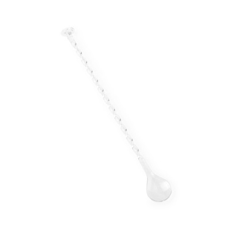 Accessoire de bar personnalisé agitateur Charax Matières : polystyrène (PS) Couleurs : transparent personnalisable avec votre lo