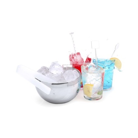 Accessoire de bar personnalisé agitateur Charax Matières : polystyrène (PS) Couleurs : transparent marquage laser ultra précis