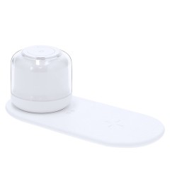 Lampe personnalisée chargeur pas cher Reginal Couleurs : blanc