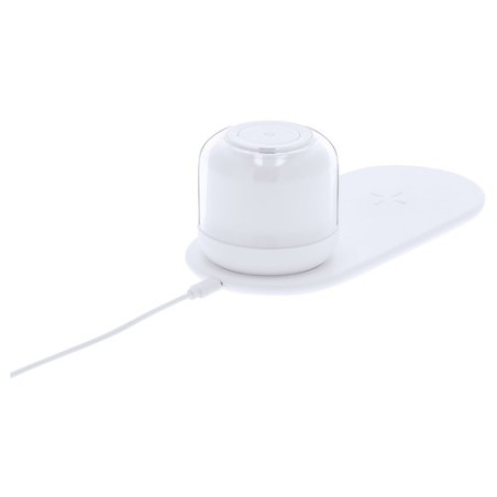 Lampe personnalisée chargeur pas cher Reginal Couleurs : blanc impression haute définition
