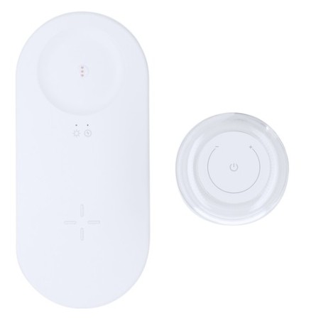 Lampe personnalisée chargeur pas cher Reginal Couleurs : blanc personnalisation rapide en France