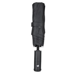 Parapluie personnalisé pas cher - Pulsak Matières : PET recyclé Couleurs : noir goodies publicitaire événementiel