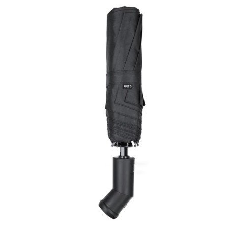Parapluie personnalisé pas cher - Pulsak Matières : PET recyclé Couleurs : noir livraison express 24h 48h