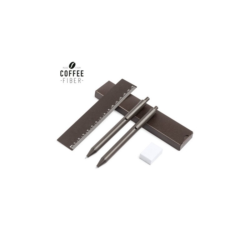 Set Éco-responsable Personnalisé de Stylo, Porte-Mine & Règle - Proston Matières : polypropylène (PP)