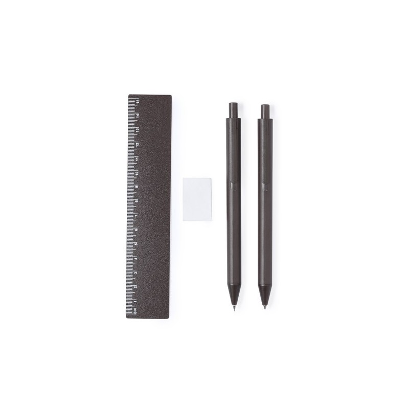 Set Éco-responsable Personnalisé de Stylo, Porte-Mine & Règle - Proston Matières : polypropylène (PP) personnalisable avec votre