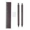 Set Éco-responsable Personnalisé de Stylo, Porte-Mine & Règle - Proston Matières : polypropylène (PP) personnalisable avec votre
