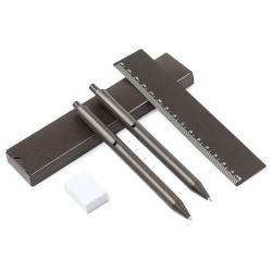 Set Éco-responsable Personnalisé de Stylo, Porte-Mine & Règle - Proston Matières : polypropylène (PP) cadeau entreprise pas cher