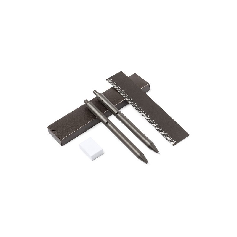 Set Éco-responsable Personnalisé de Stylo, Porte-Mine & Règle - Proston Matières : polypropylène (PP) cadeau entreprise pas cher