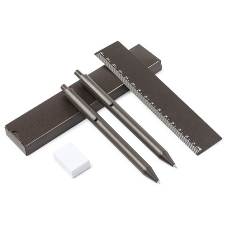 Set Éco-responsable Personnalisé de Stylo, Porte-Mine & Règle - Proston Matières : polypropylène (PP) cadeau entreprise pas cher