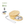 Chargeur sans fil  en bambou personnalisé - Chargeur Eliot Matières : bambou