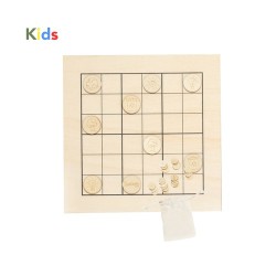 Jeu d'Habilité Éco-responsable Personnalisé - Sudokids Matières : MDF
