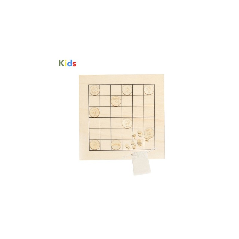 Jeu d'Habilité Sudokids : Amusement en Bois