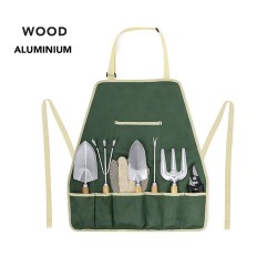 Ensemble de Jardinage Personnalisé avec 8 Accessoires Essentiels - Kuruma Matières : bois
