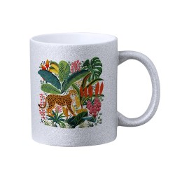 Tasse Sublimable Personnalisée 300ml Robleda Matières : céramique Couleurs : argenté
