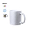 Tasse Sublimable Personnalisée 300ml Robleda Matières : céramique Couleurs : argenté personnalisable avec votre logo