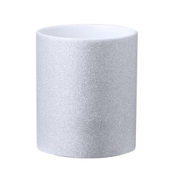 Tasse Sublimable Personnalisée 300ml Robleda Matières : céramique Couleurs : argenté impression haute définition