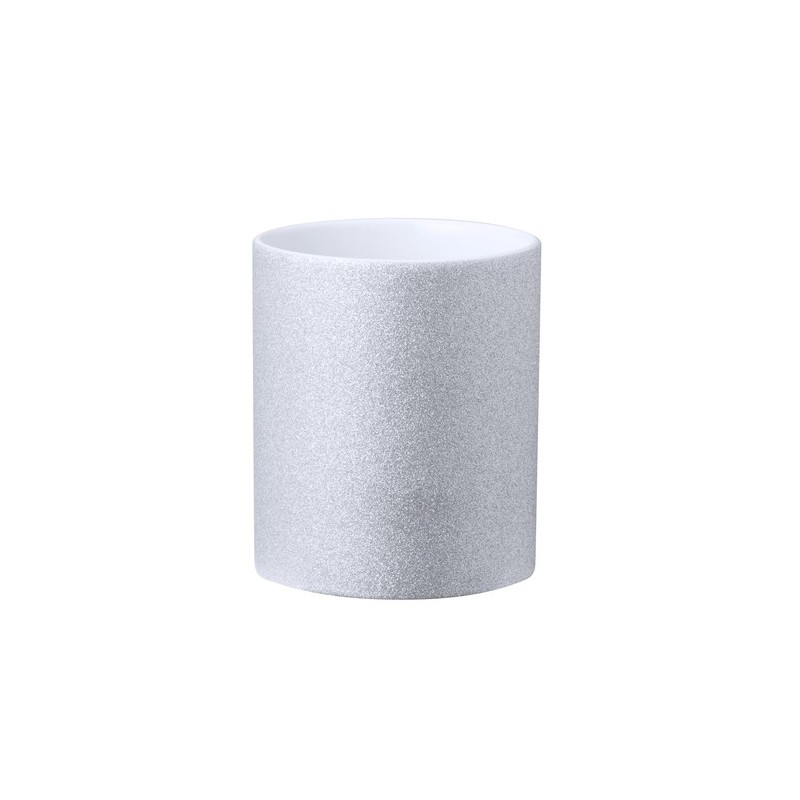 Tasse Sublimable Personnalisée 300ml Robleda Matières : céramique Couleurs : argenté impression haute définition