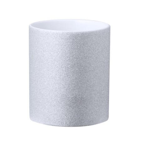 Tasse Sublimable Personnalisée 300ml Robleda Matières : céramique Couleurs : argenté impression haute définition