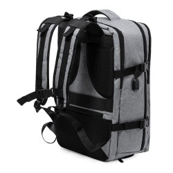 Sac à Dos Personnalisé Confortable et Durable - Myriax Matières : PET recyclé Couleurs : noir goodies personnalisé en stock