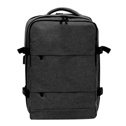 Sac à Dos Personnalisé Confortable et Durable - Myriax Matières : PET recyclé Couleurs : gris impression haute définition