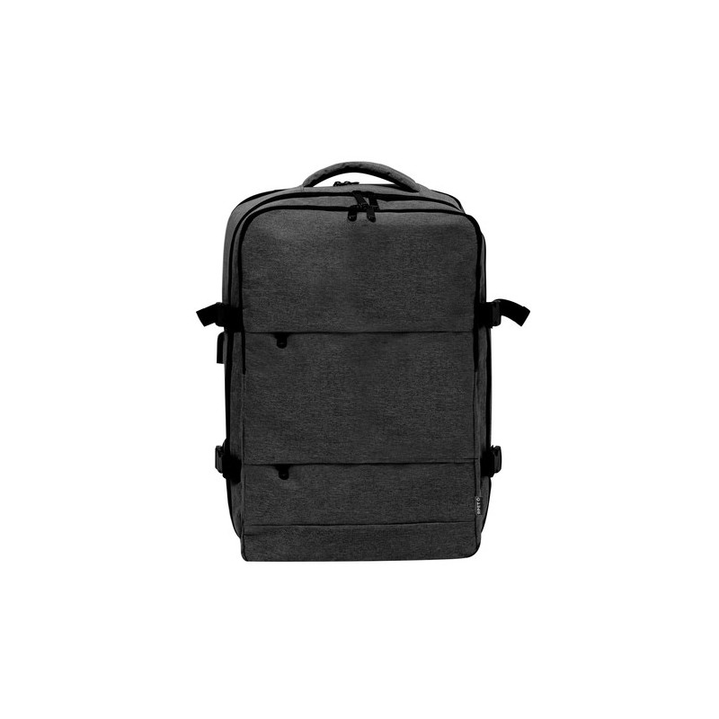 Sac à Dos Personnalisé Confortable et Durable - Myriax Matières : PET recyclé Couleurs : gris impression haute définition