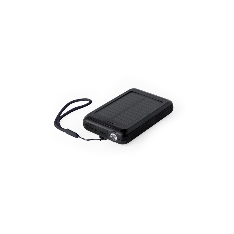 Power Bank Éco-responsable Personnalisée 5000 mAh pas cher Haryin Couleurs : noir impression haute définition