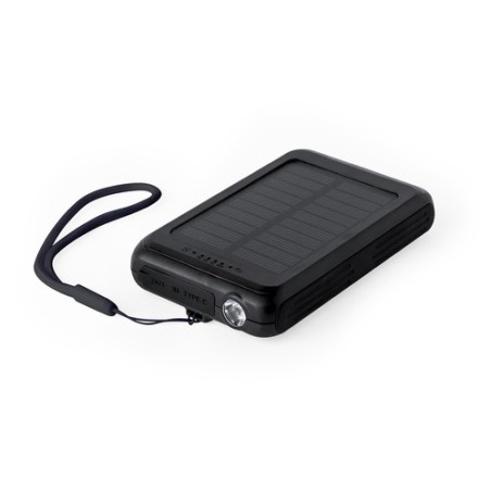 Power Bank Éco-responsable Personnalisée 5000 mAh pas cher Haryin Couleurs : noir impression haute définition