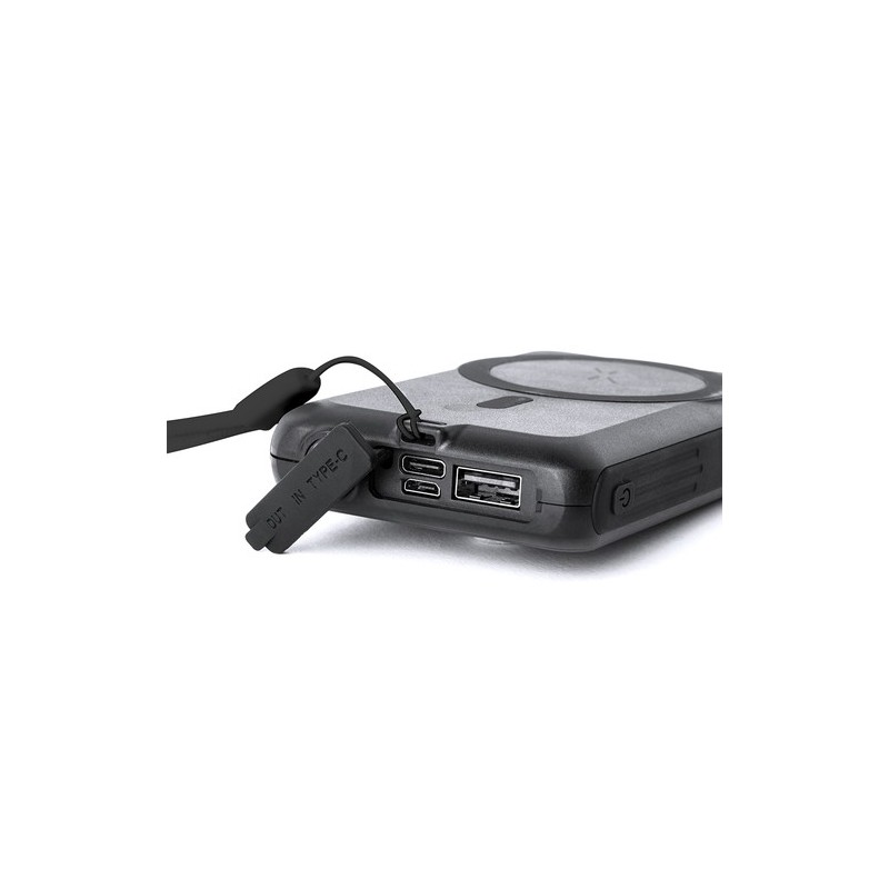 Power Bank Éco-responsable Personnalisée 5000 mAh pas cher Haryin Couleurs : noir livraison express 24h 48h