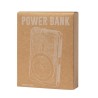 Power Bank Éco-responsable Personnalisée 5000 mAh pas cher Haryin Couleurs : noir objet promotionnel éco-responsable
