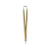 Lanyard Publicitaire Personnalisé Mapik Matières : polyester Couleurs : rainbow