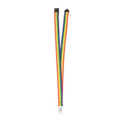 Lanyard Publicitaire Personnalisé Mapik Matières : polyester Couleurs : rainbow goodies publicitaire événementiel