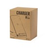 Chargeur Éco-responsable Sans Fil Personnalisé pas cher Tayil RCS Matières : ABS recyclé Couleurs : blanc objet promotionnel éco